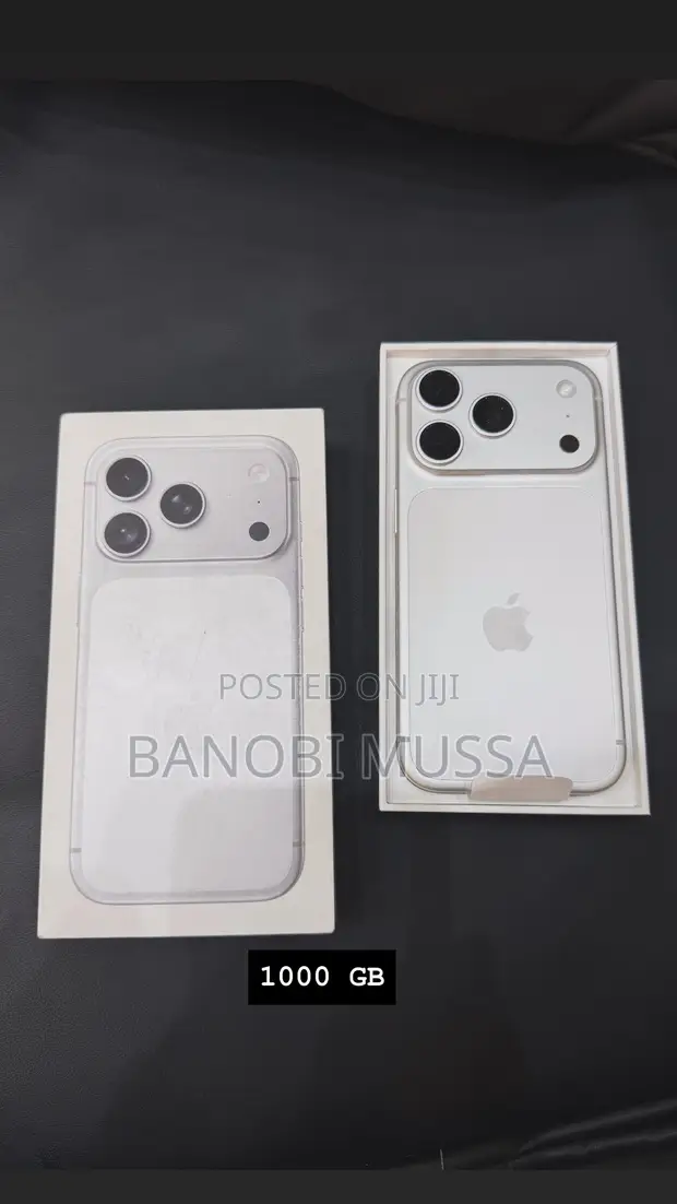 Apple iPhone 17 Pro Max 256GB Mpya Nyeupe - 1