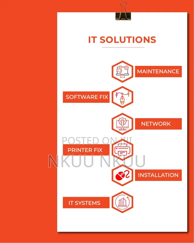 NKUU Solutions: Usaidizi wa IT na Huduma za Teknolojia - 1