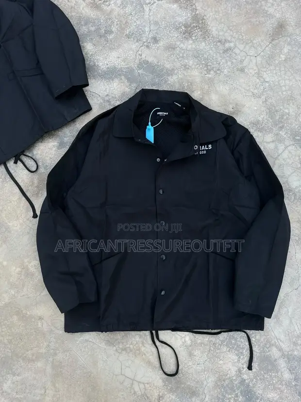 Gallery Dept Jacket ya Kazi ya Pamba ya Tan - 1