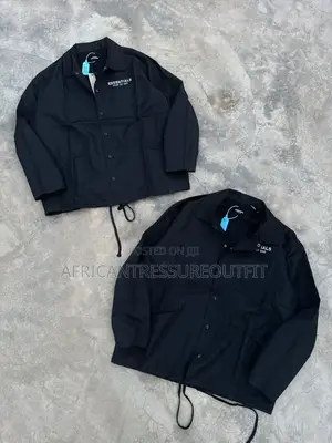 Gallery Dept Jacket ya Kazi ya Pamba ya Tan