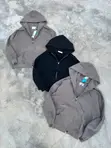 Yeezy x Gap Hoodie ya Zip - 1