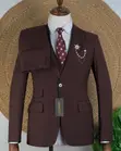 Marco Lorenzo Class Suit - Maroon - 2
