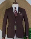 Marco Lorenzo Class Suit - Maroon - 4