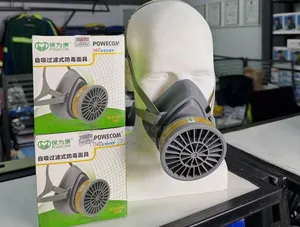 Maski ya Kinga ya Gesi/Kemikali Powecom