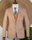 Marco Lorenzo Men's Brown Official Suits - 1