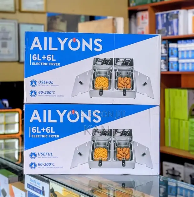 Ailyons Electric Fryer 6+6L Double Tank - 1