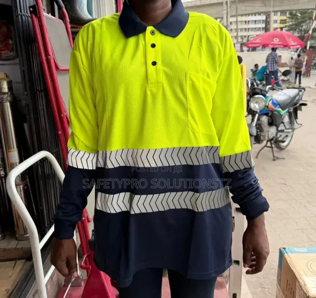 SafetyPro Shati Reflektivi la Mikono Mirefu - 1