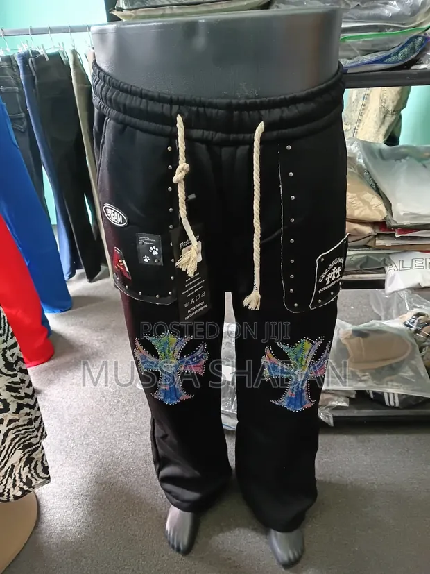 Men's Relaxed Fit Track Pants - All Seasons - 1