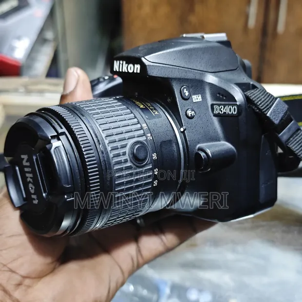 Nikon D3400 DSLR Camera with 18-55mm Lens - 1