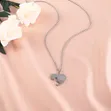 Butterfly Couple Necklace - 3
