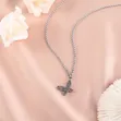 Butterfly Couple Necklace - 4