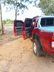 Nissan Hardbody 2005 2000i Maroon - 5