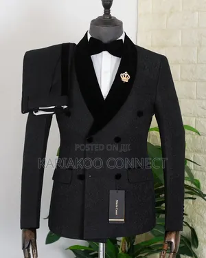 Marcelino Men's Suit - Black