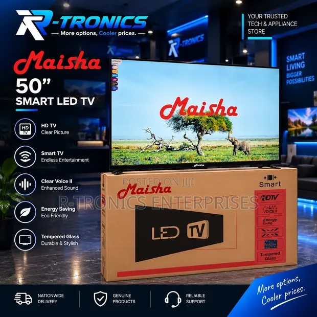 Maisha 50-Inch Smart LED TV - 1