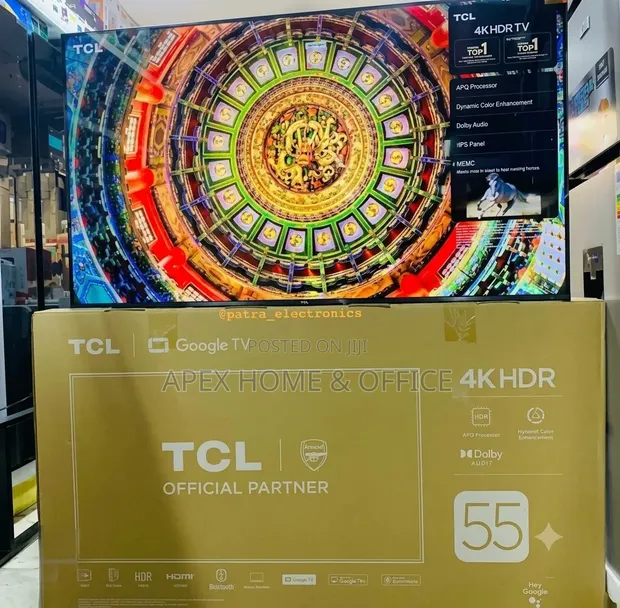 TCL 55 Inch 4K UHD Smart TV - 1