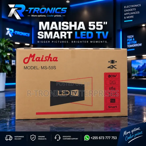 Maisha MS-55S 55" 4K UHD Smart TV - 1
