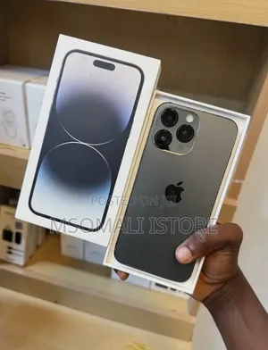 Apple iPhone 14 Pro Max 128GB Mpya Nyeusi
