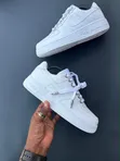 Nike Air Force 1 OG Viatu vya Ngozi vya Wanaume - Nyeupe - 3