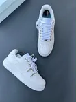 Nike Air Force 1 OG Viatu vya Ngozi vya Wanaume - Nyeupe - 4