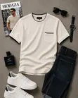 Burberry Multi-Color Stripe Accent Polo Shirt - 1