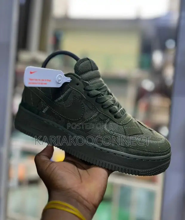 Nike Air Force Mid-Top Sneakers - 1