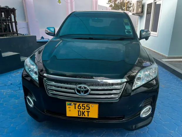 Toyota Vanguard 2009 Nyeusi - 1