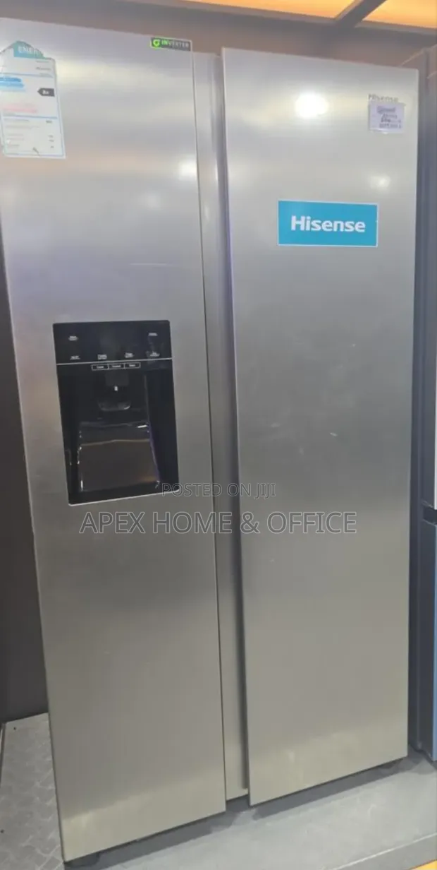 Friji la Hisense H690ss-Idl Likiwa na Icemaker - 1