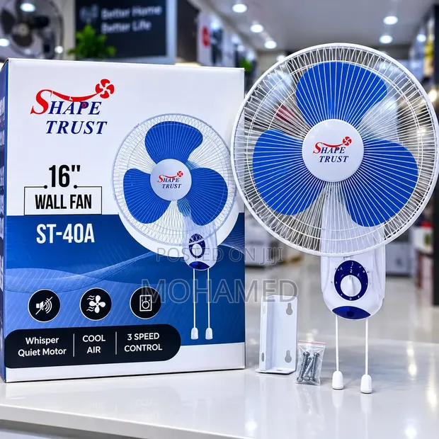 Shape Trust Wall Fan - Upepo Mkali - 1