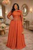 Regal Lace Ball Gown - 3