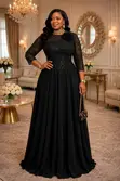 Regal Lace Ball Gown - 4