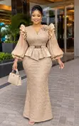 Royal Peplum 2-Piece Set - 2