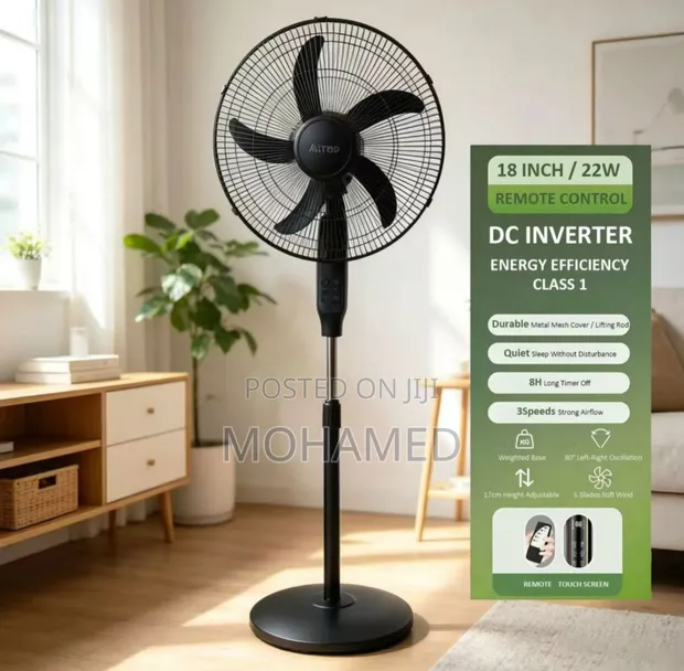 Alitop 18" Fan with Remote - 1