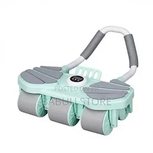 Six Wheels Silent Auto Rebound Abdominal Roller