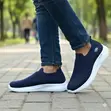 Men's Casual Slip-On Sneakers - 1