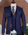 Blue Men's Suit - Brand New - 3