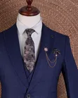 Blue Men's Suit - Brand New - 4