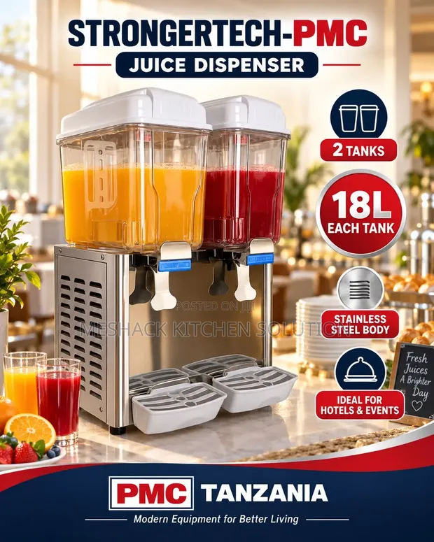 Dispenser ya Juisi Mpya - Mizinga 2 - 1