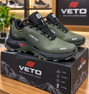 Olive Veto Sneakers za Nje Zinazozuia Maji