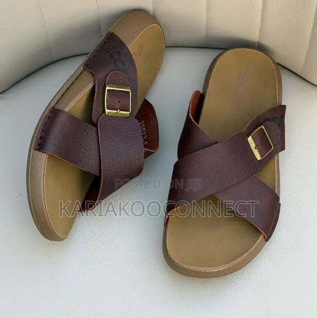 Ecco Cross-Strap Sandals - 1