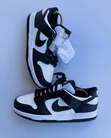 Grey & White Nike Dunk Low Sneakers - 3