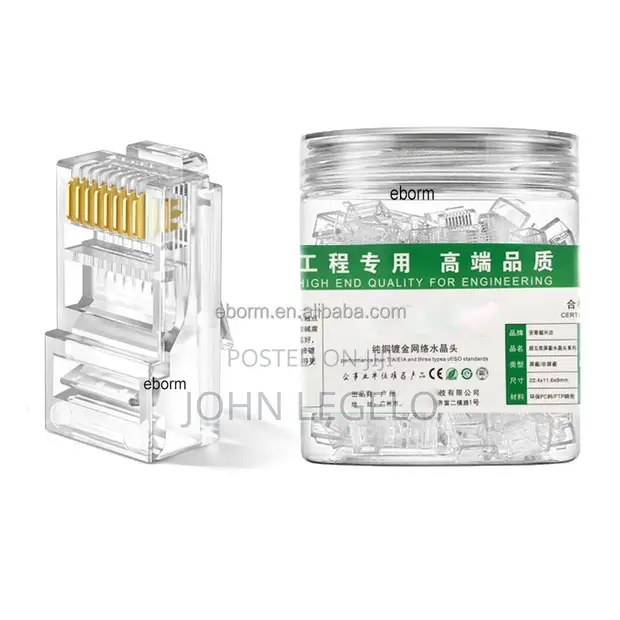 Eborm RJ45 Connector Cat6/Cat5 - 1