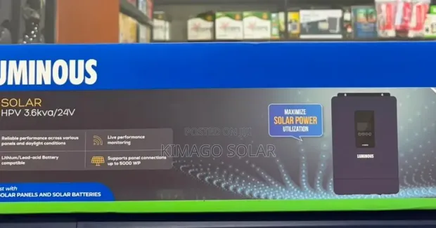 Luminous Solar Hybrid Inverter 3.6kVA 24V - 1