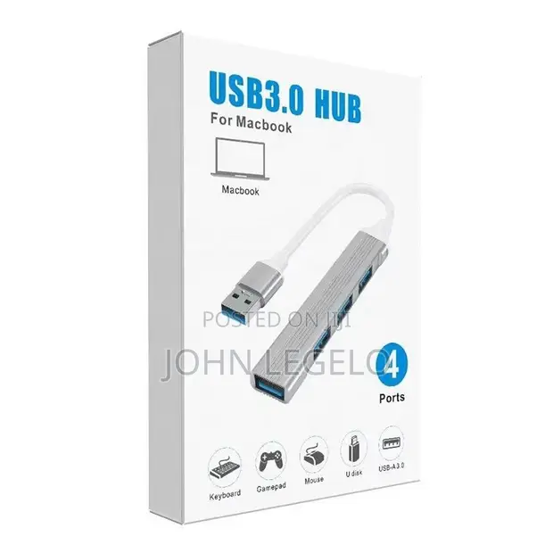 Stone 4-Port USB 3.0 Hub - 1