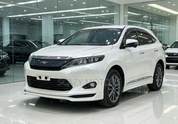Toyota Harrier 2014 Nyeupe - 1