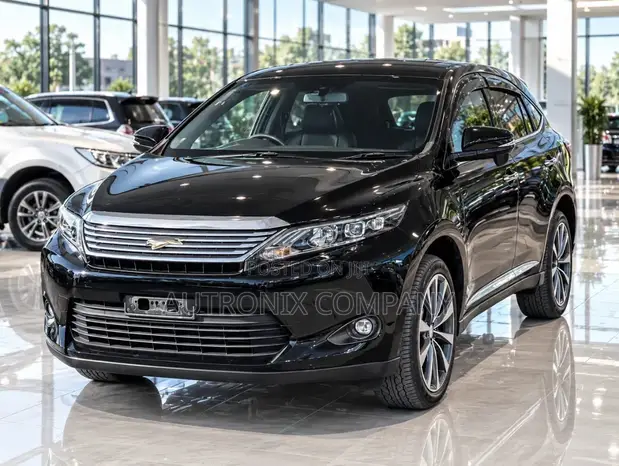 Toyota Harrier 2014 Nyeusi - 1