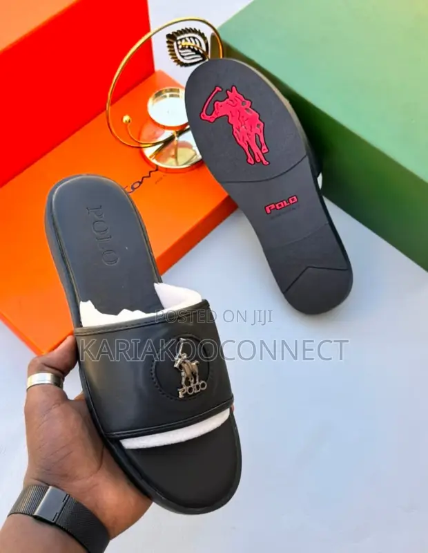 Polo Embossed Slides - 1
