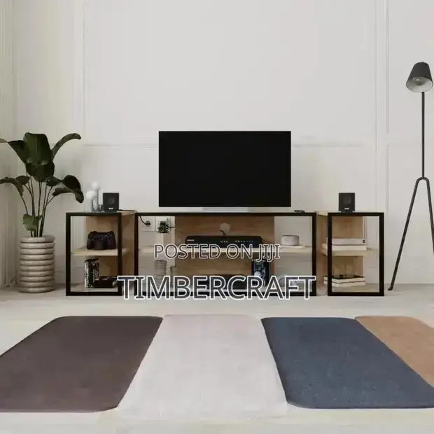 Echo TV Unit with Side Storage - 1
