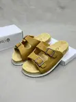 Sandali za Suede Zenye Buckle Mbili - 3