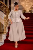 Gauni la Kiuno chenye Vito na Mng'aro - 2