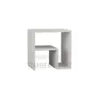 Malkovic Side Table - Nyeupe - 2